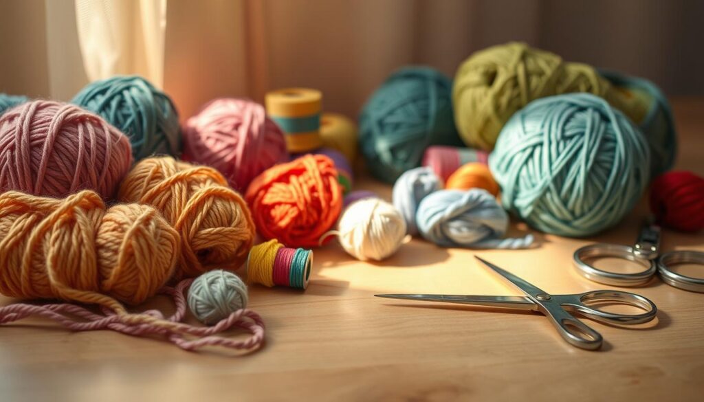 Amigurumi keychain materials