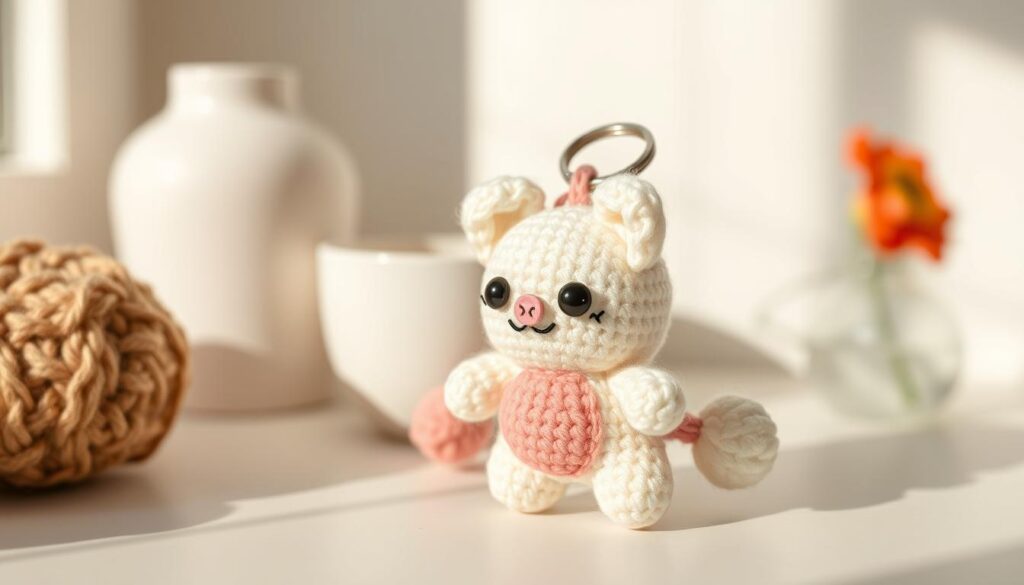 amigurumi keychain