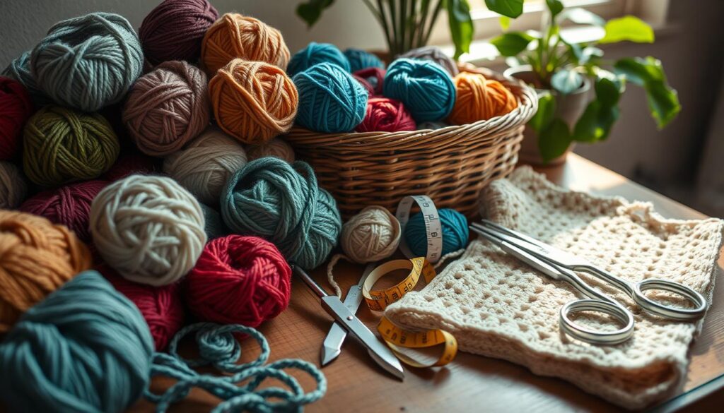 crochet supplies