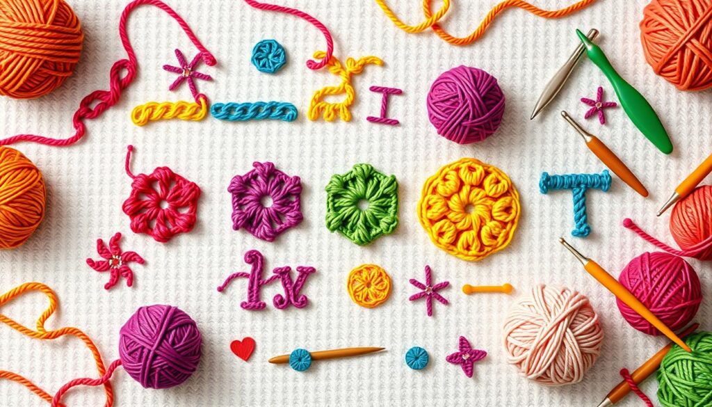 crochet terms and symbols