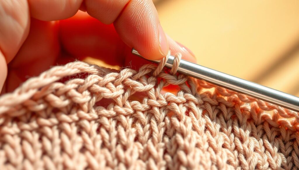 double crochet stitch